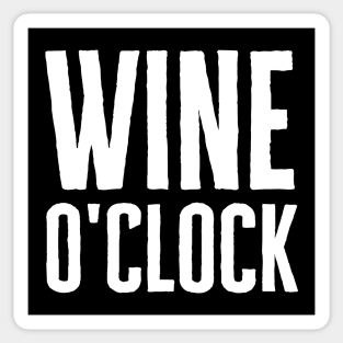 Wine O Clock Sticker